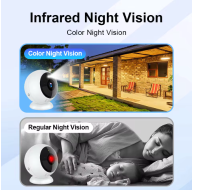 Wireless Magnetic Security Camera 2K